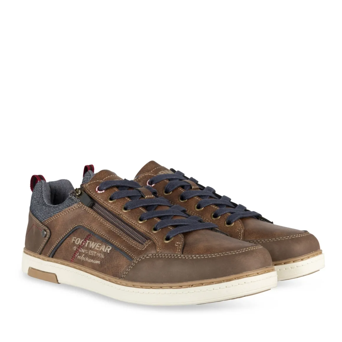 Sneakers KASTANJEBRUIN