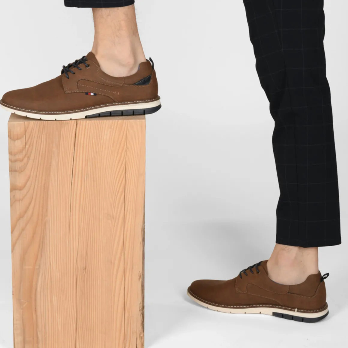 Sneakers KASTANJEBRUIN