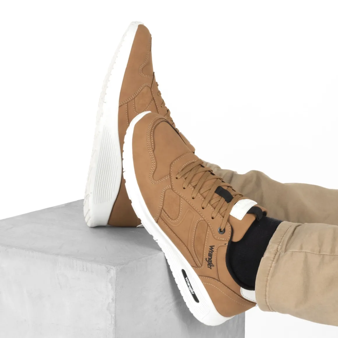 Sneakers KASTANJEBRUIN