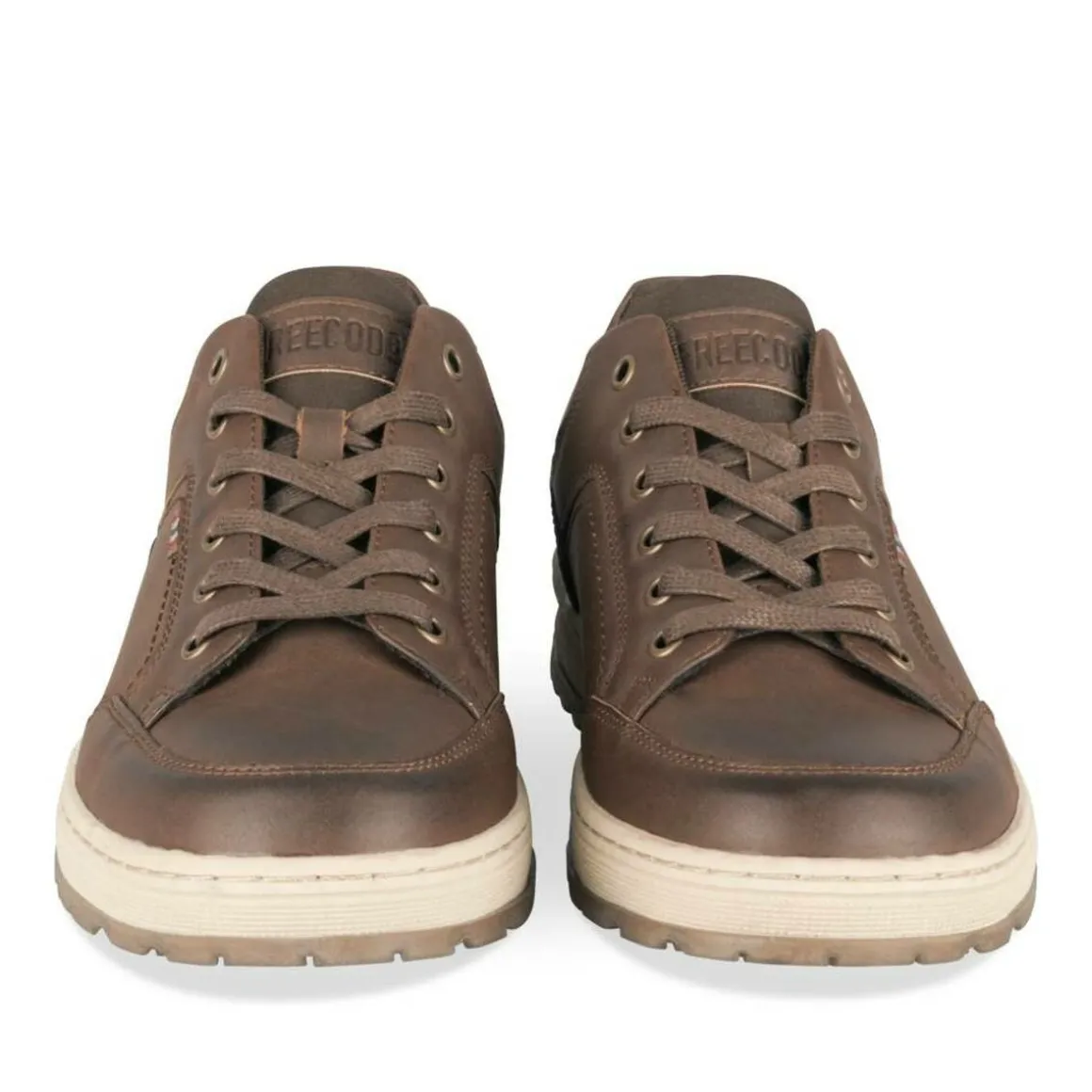 Sneakers KASTANJEBRUIN