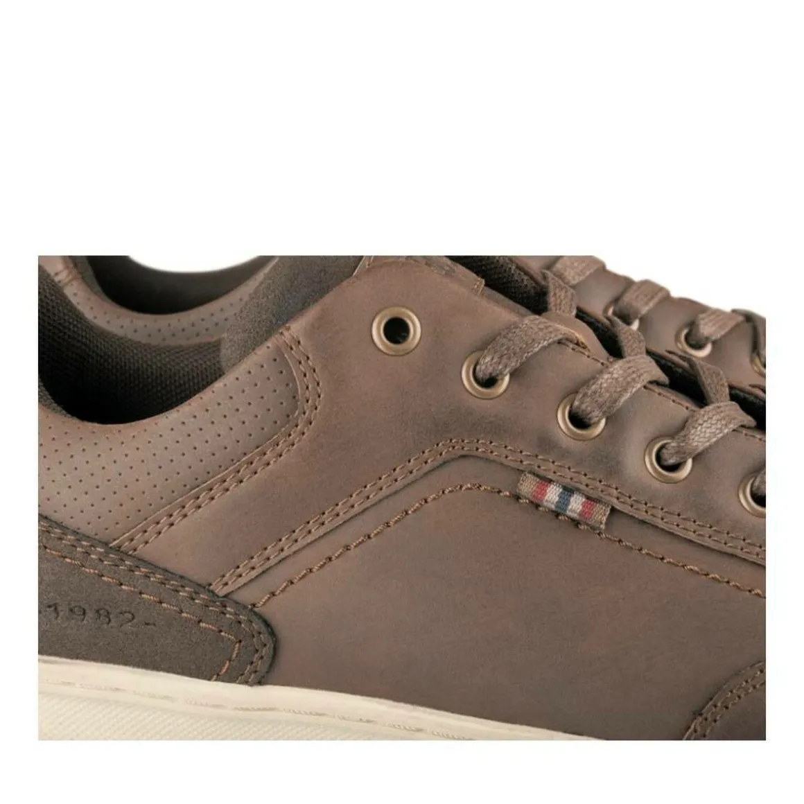 Sneakers KASTANJEBRUIN