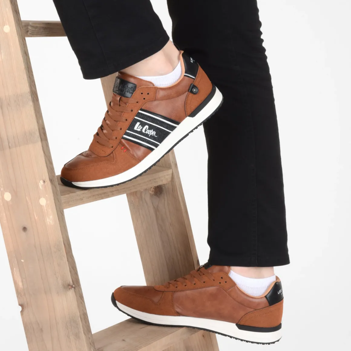 Sneakers KASTANJEBRUIN