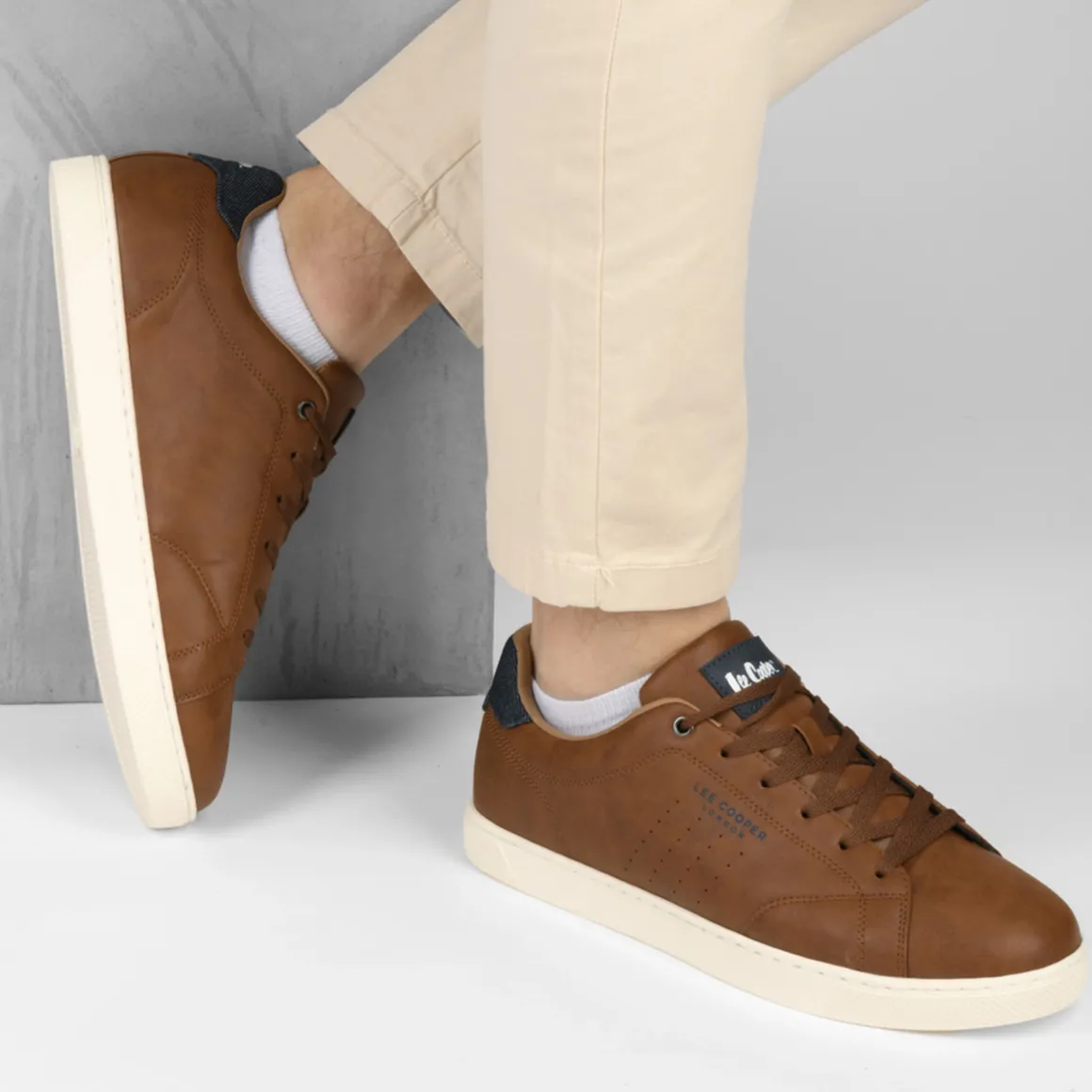 Sneakers KASTANJEBRUIN