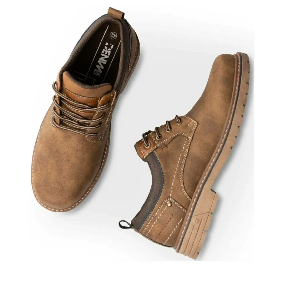 Sneakers KASTANJEBRUIN