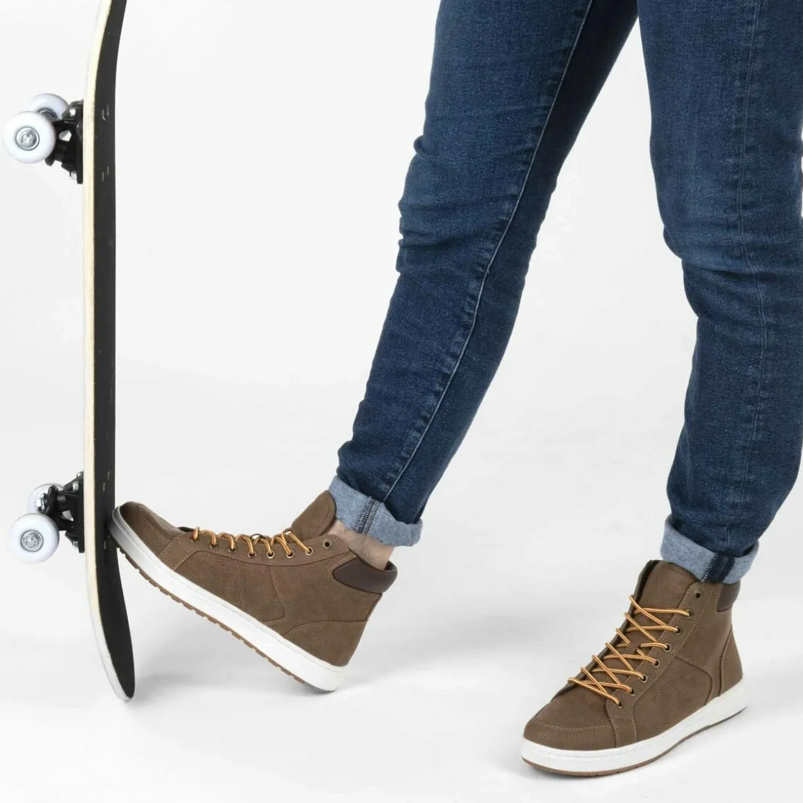 Sneakers KASTANJEBRUIN