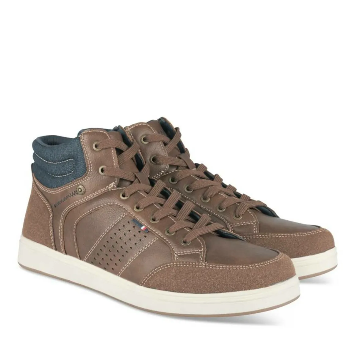 Sneakers KASTANJEBRUIN