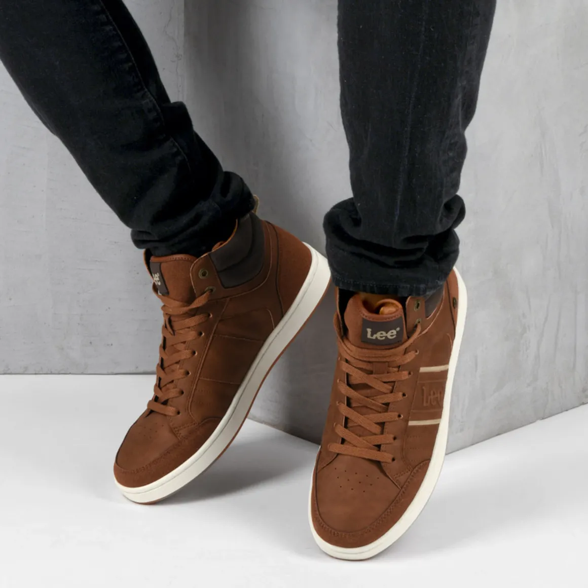 Sneakers KASTANJEBRUIN