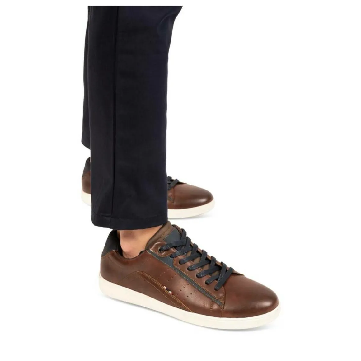 Sneakers KASTANJEBRUIN