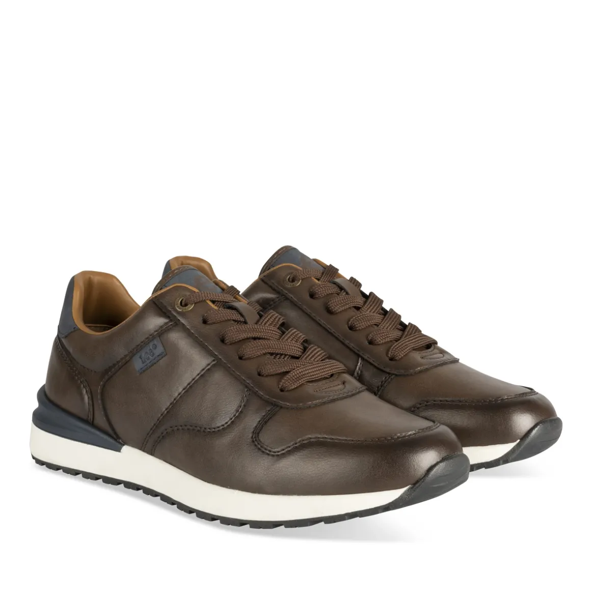 Sneakers KASTANJEBRUIN