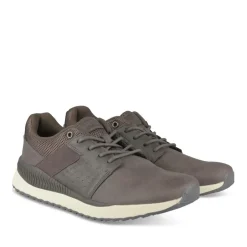 Sneakers KASTANJEBRUIN DENIM SIDE