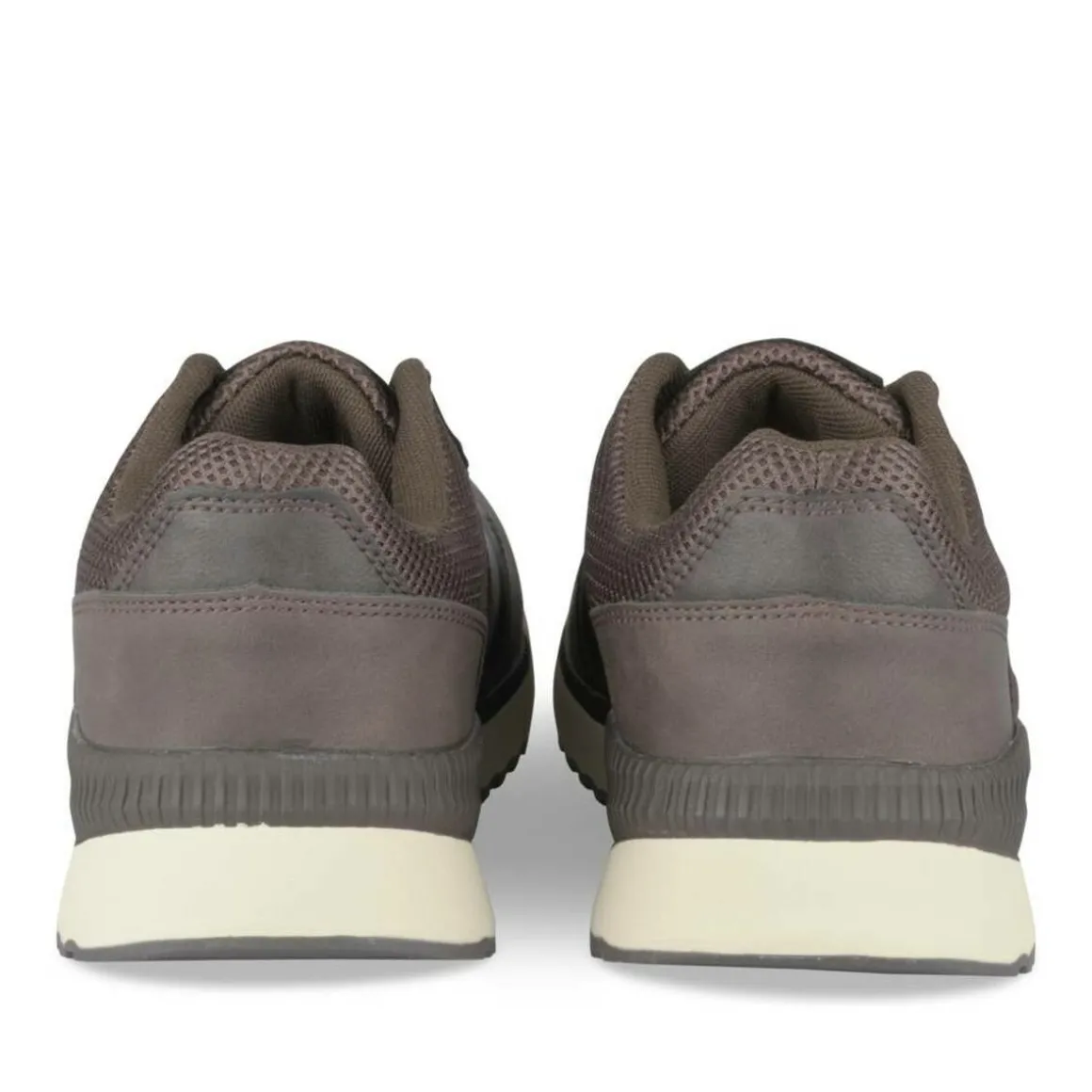 Sneakers KASTANJEBRUIN DENIM SIDE