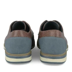 Sneakers KASTANJEBRUIN DENIM SIDE
