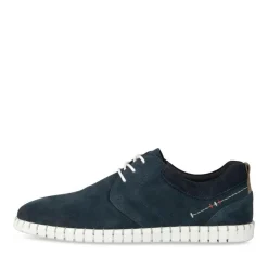 Sneakers NAVY DENIM SIDE LEER