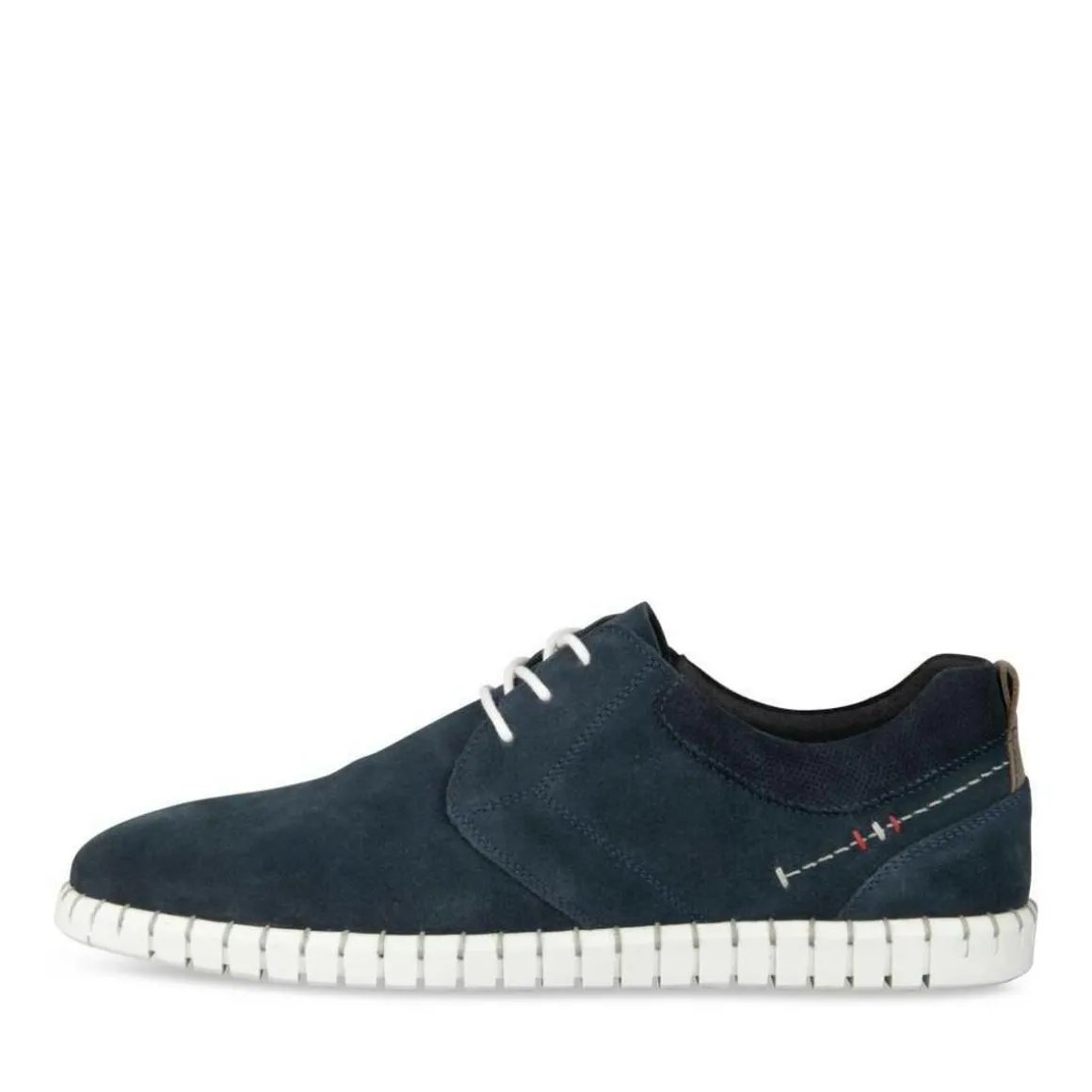 Sneakers NAVY DENIM SIDE LEER