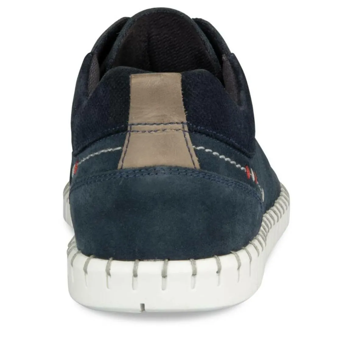 Sneakers NAVY DENIM SIDE LEER