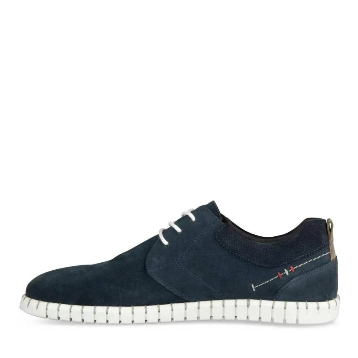Sneakers NAVY DENIM SIDE LEER