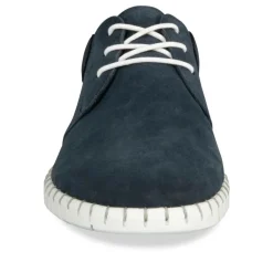 Sneakers NAVY DENIM SIDE LEER