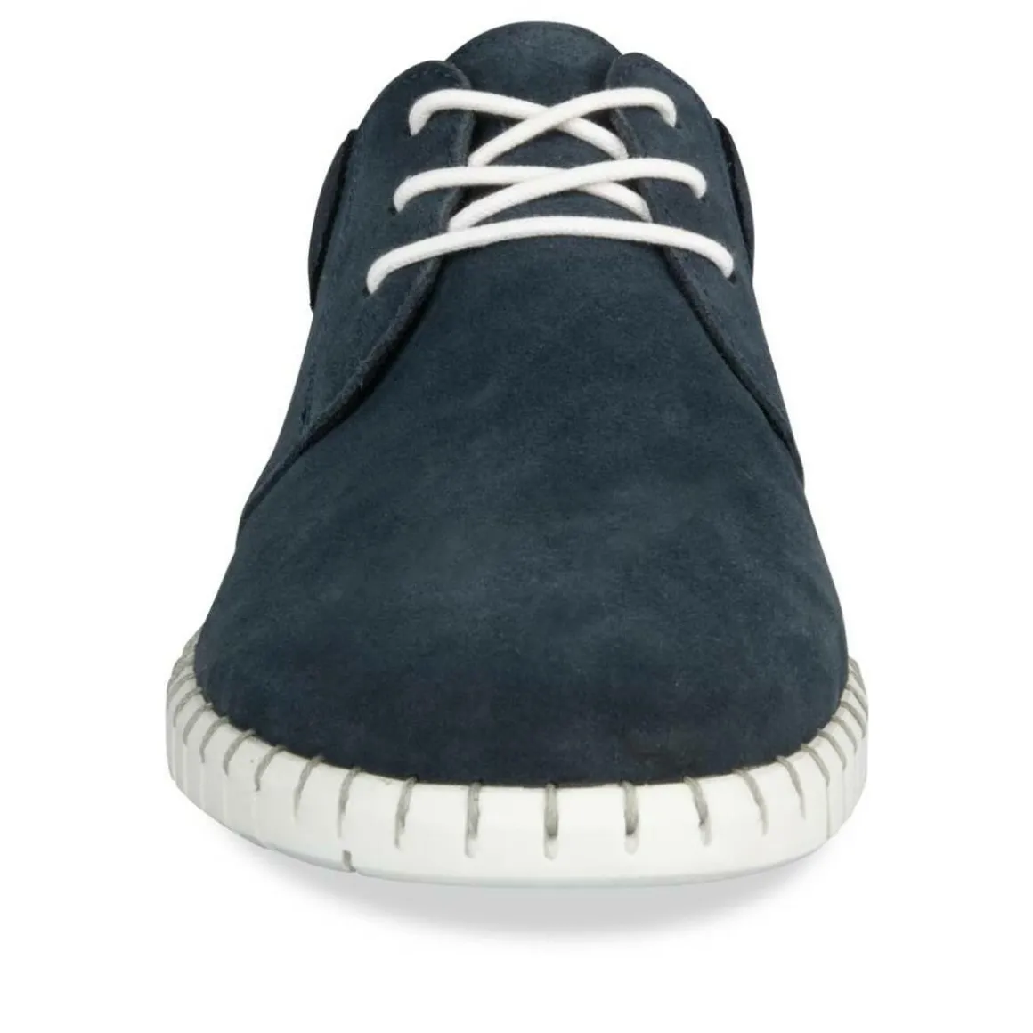 Sneakers NAVY DENIM SIDE LEER