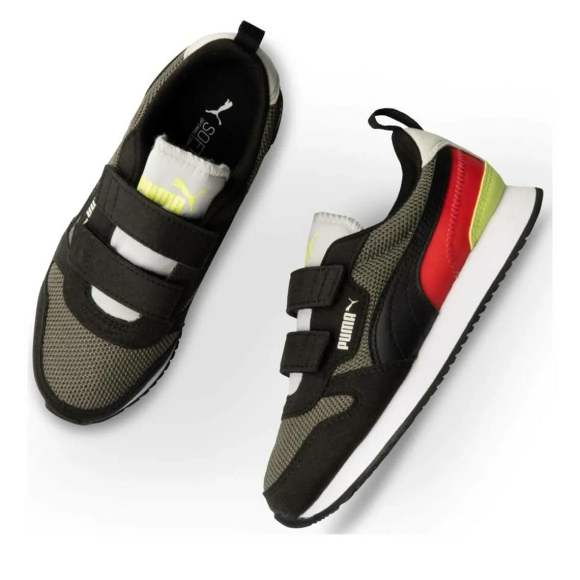Sneakers R78 JR ZWART