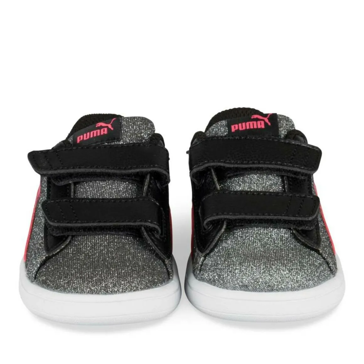Sneakers Smash Glitz Glam ZWART PUMA