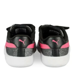 Sneakers Smash Glitz Glam ZWART PUMA