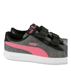 Sneakers Smash Glitz Glam ZWART PUMA