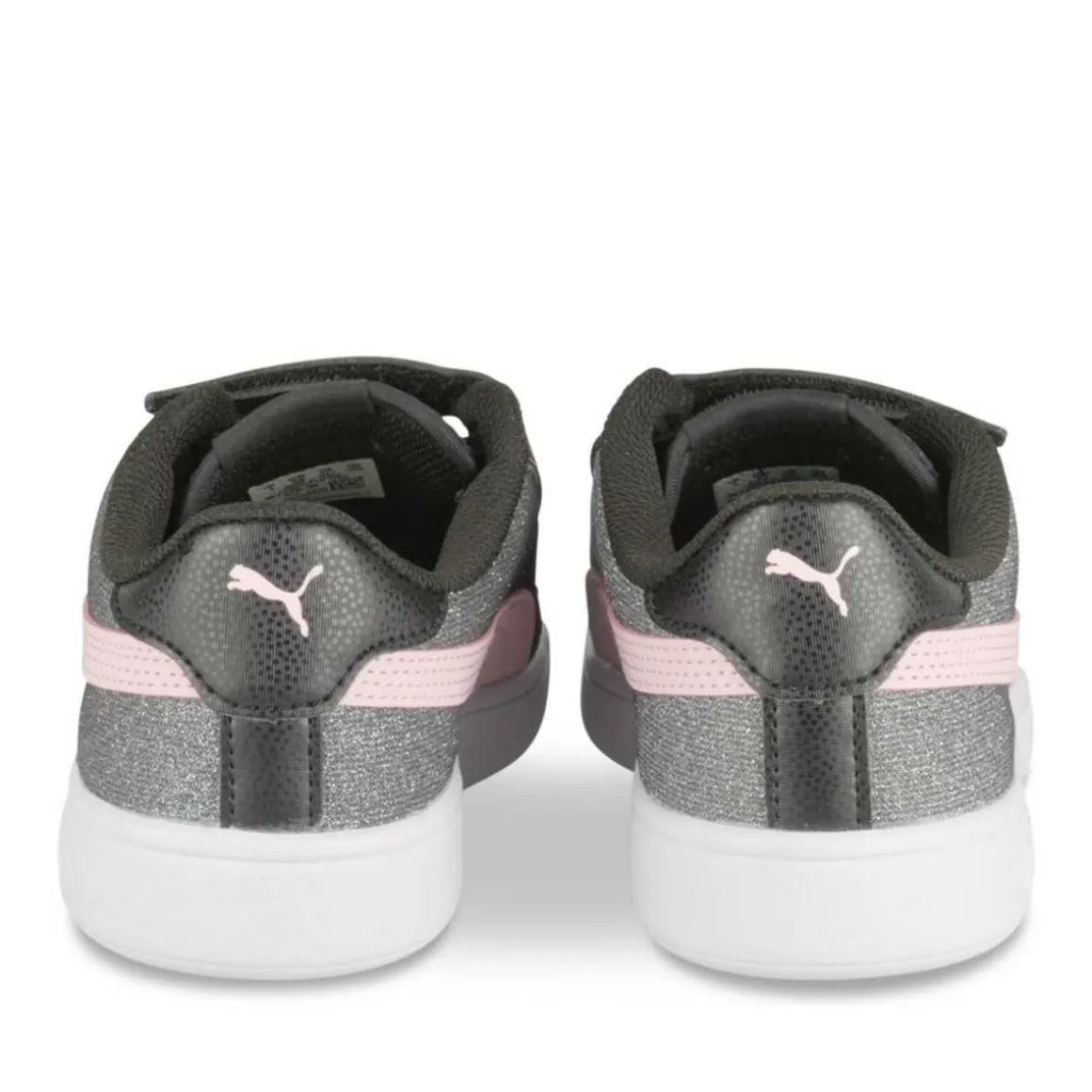 Sneakers Smash V2 Glitz ZWART PUMA