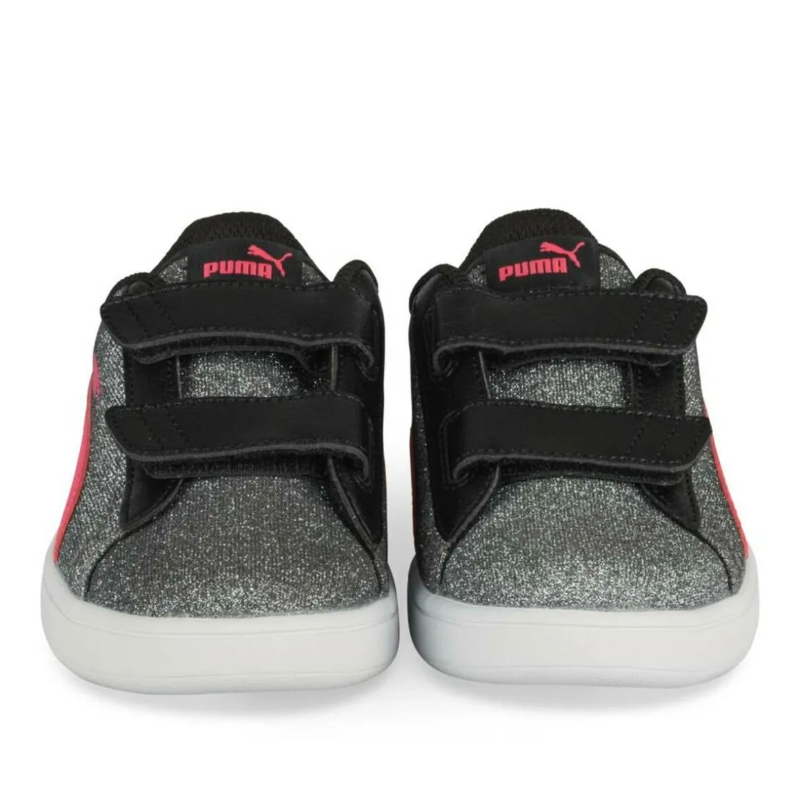 Sneakers Smash V2 Glitz ZWART PUMA