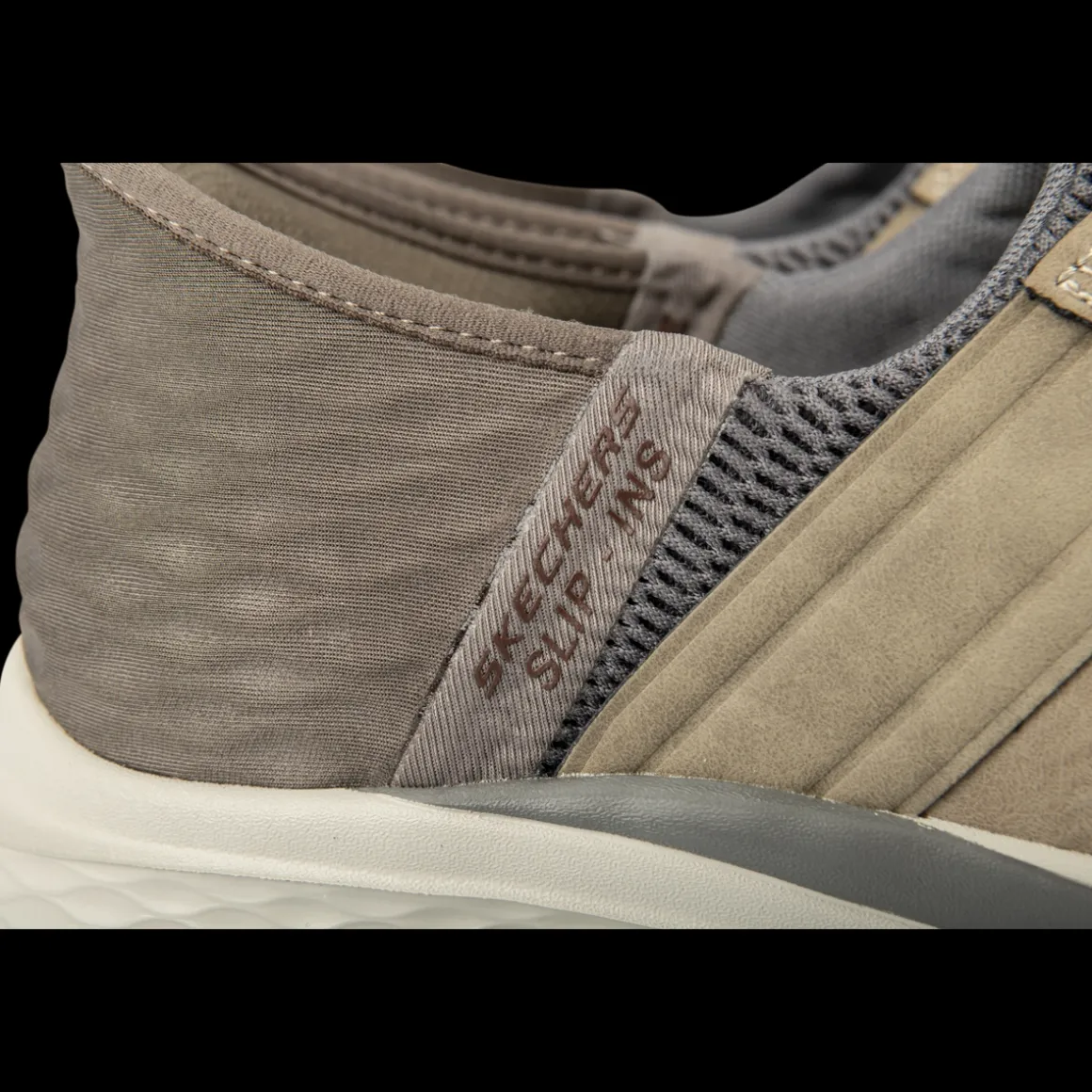 Sneakers TAUPE SKECHERS SLADE