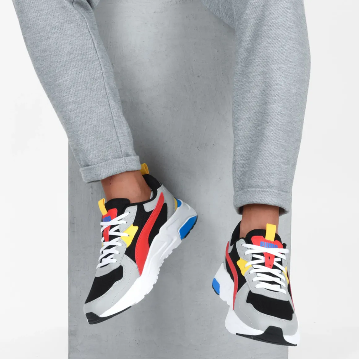 Sneakers Trinity Lite ZWART PUMA