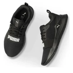 Sneakers Wired Run Jr ZWART PUMA