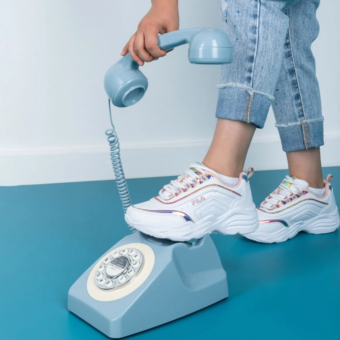 Sneakers WIT Marked Kids