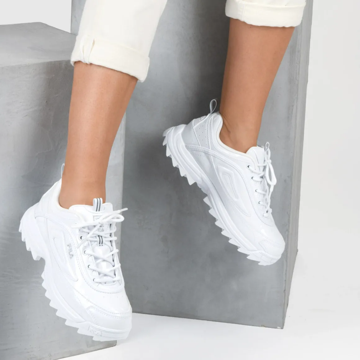 Sneakers WIT FILA Distorter