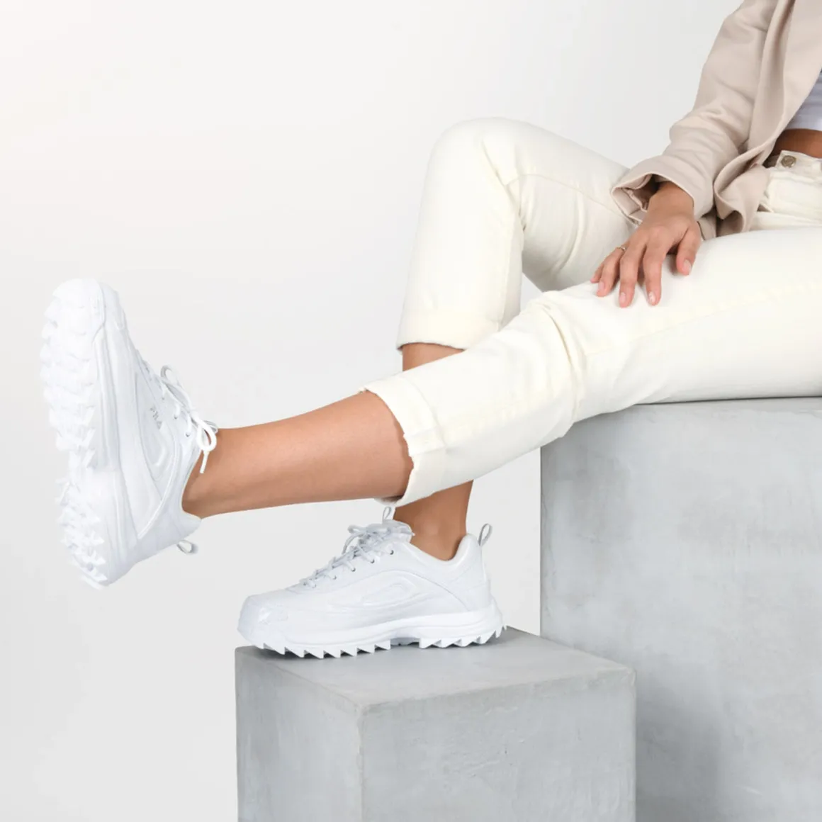 Sneakers WIT FILA Distorter