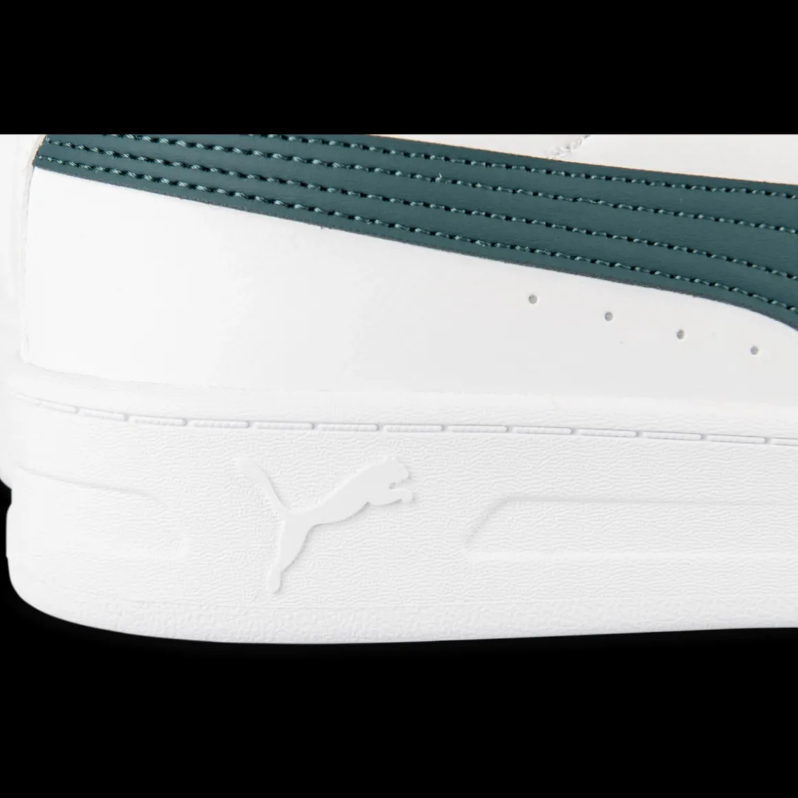 Sneakers WIT PUMA COURT CLASSIC CLEAN