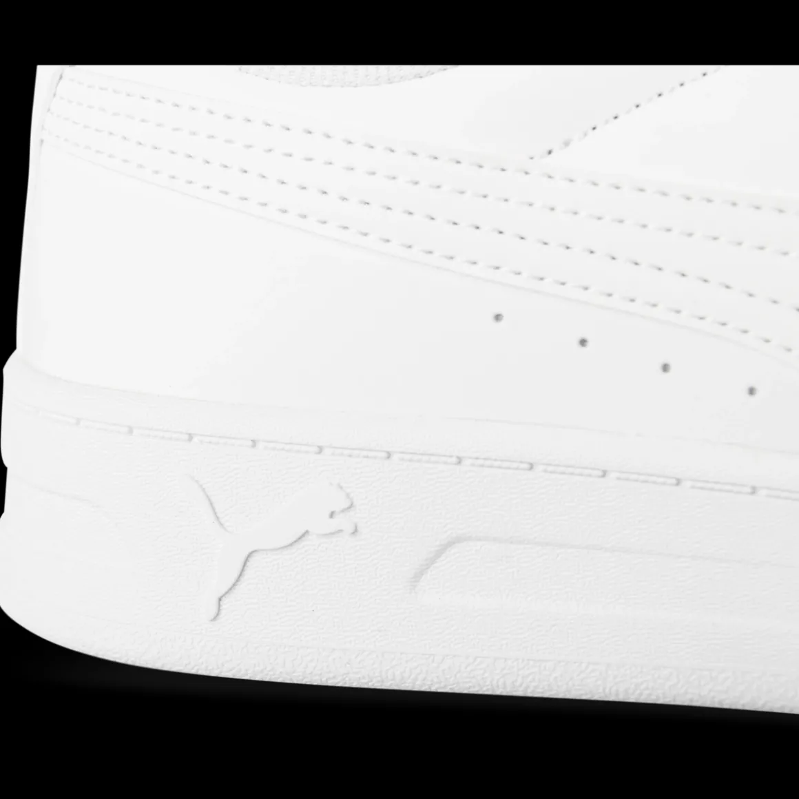 Sneakers WIT PUMA COURT CLASSIC CLEAN