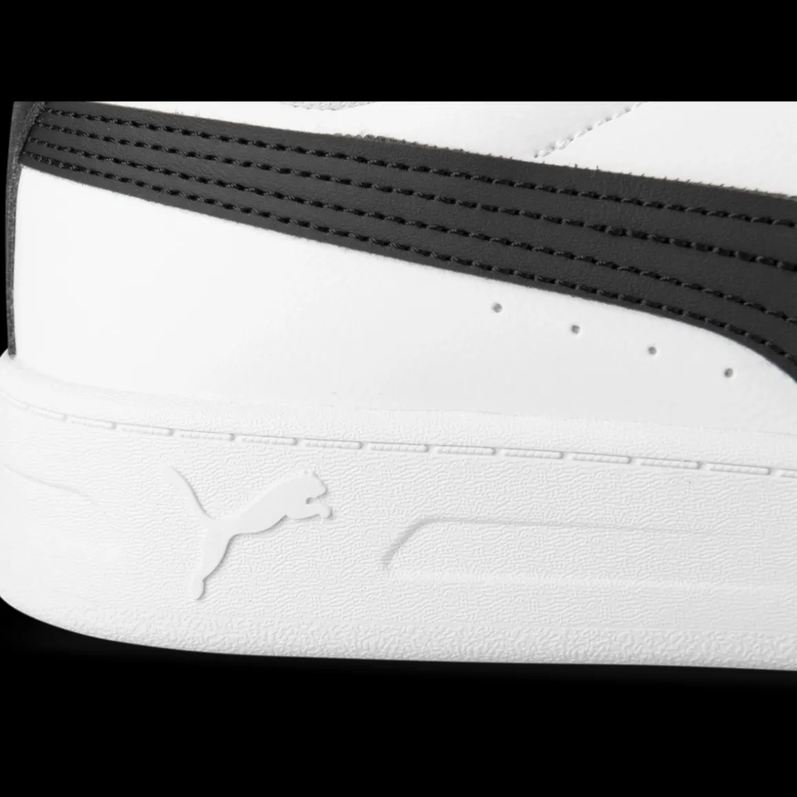 Sneakers WIT PUMA COURT CLASSIC CLEAN