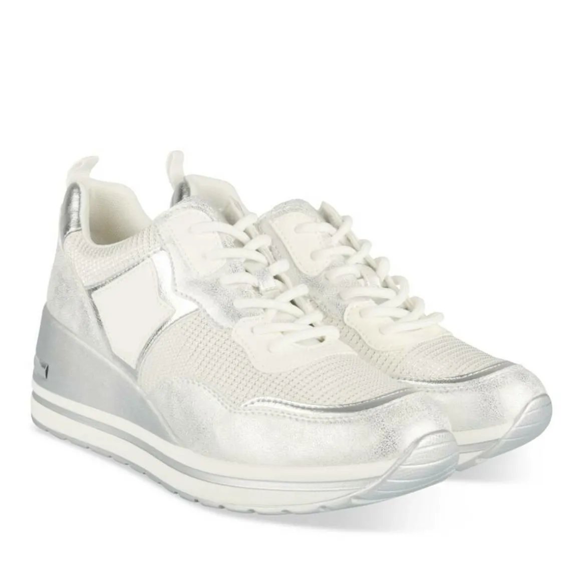 Sneakers ZILVER