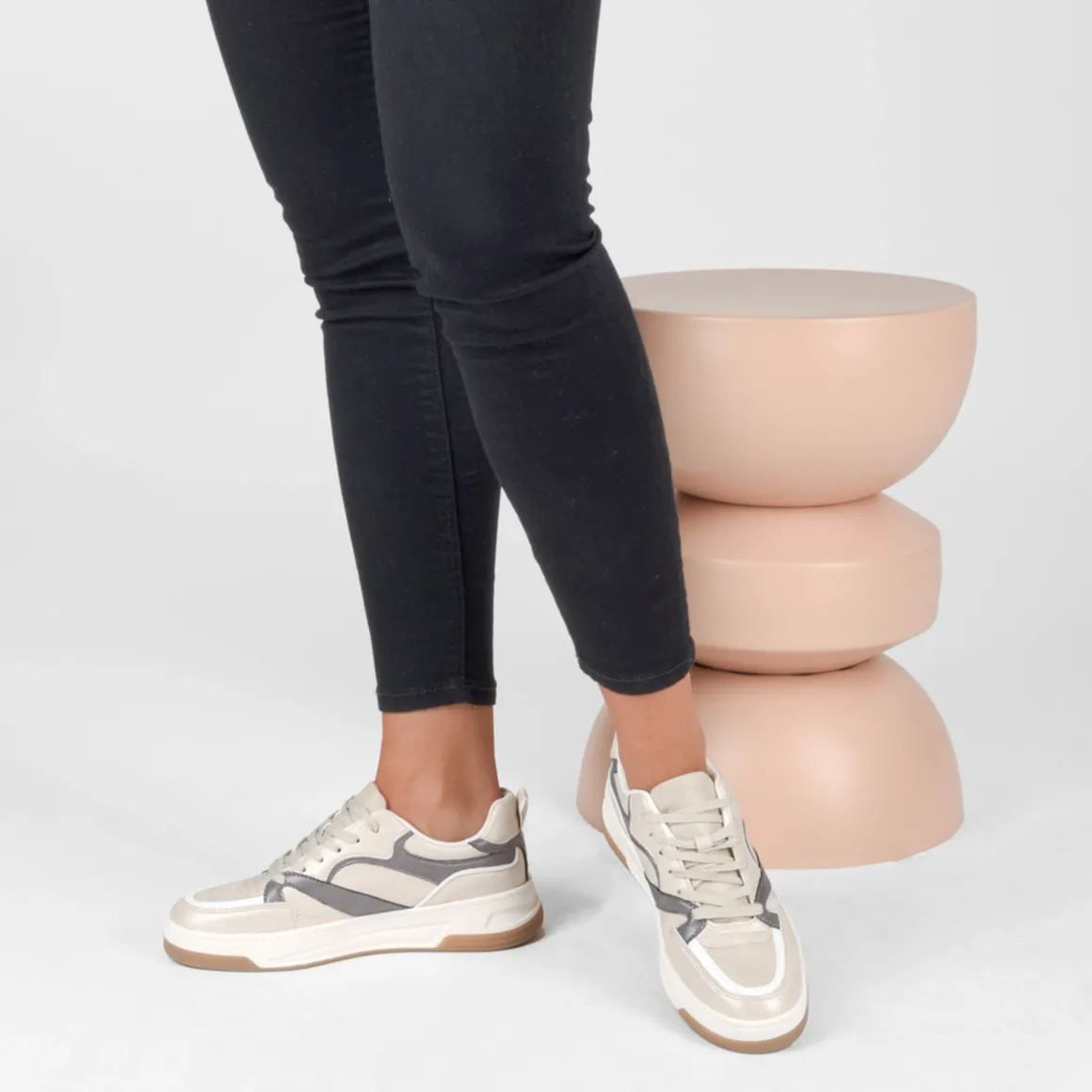 Sneakers ZILVER