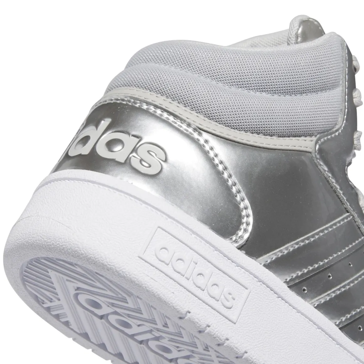 Sneakers ZILVER ADIDAS HOOPS 3.0 MID