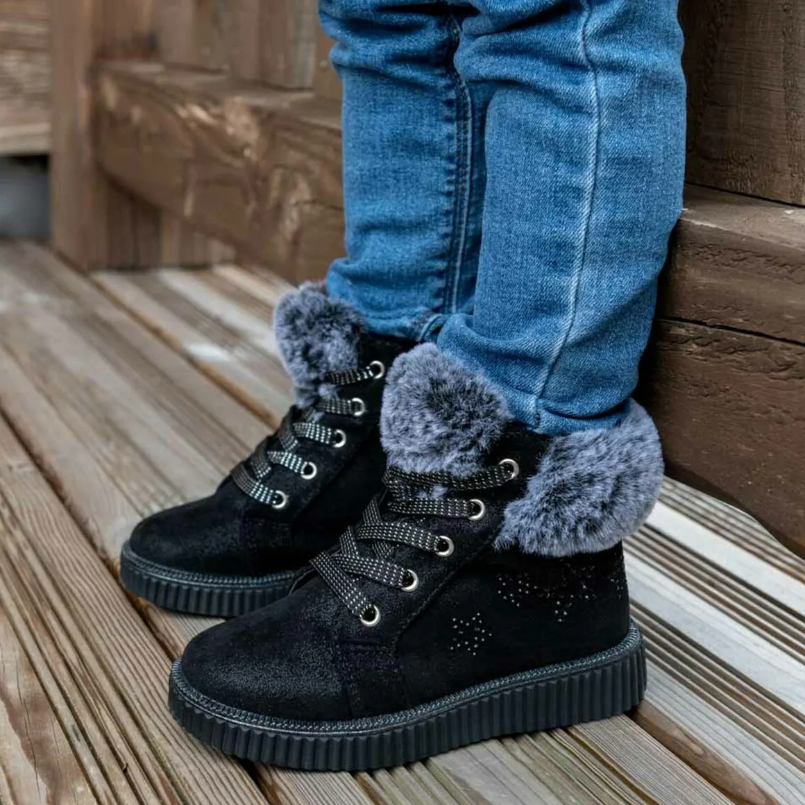 Sneakers ZWART