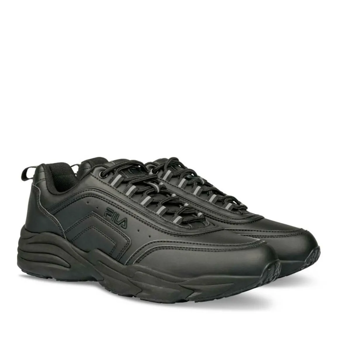Sneakers ZWART Marked