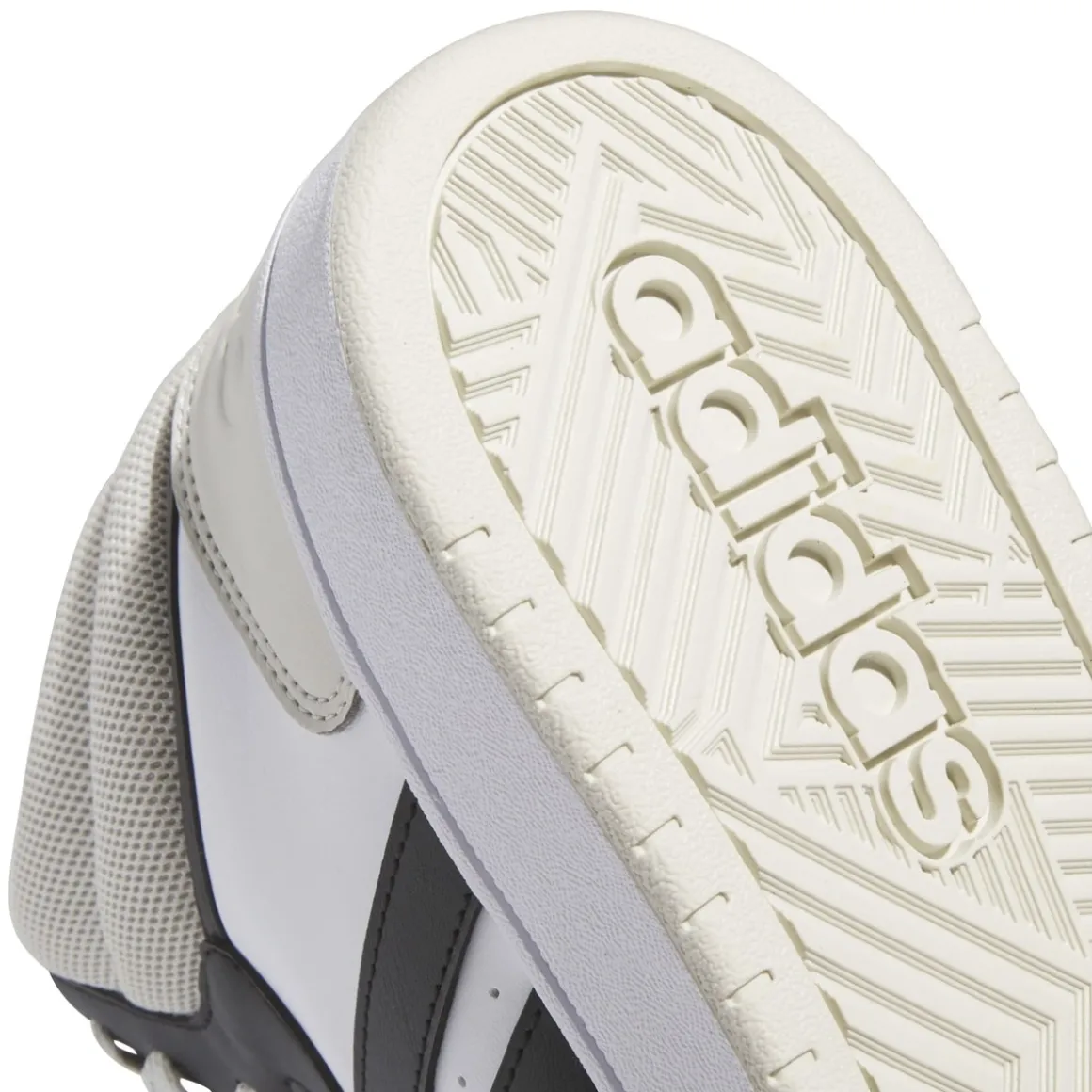 Sneakers ZWART ADIDAS HOOPS