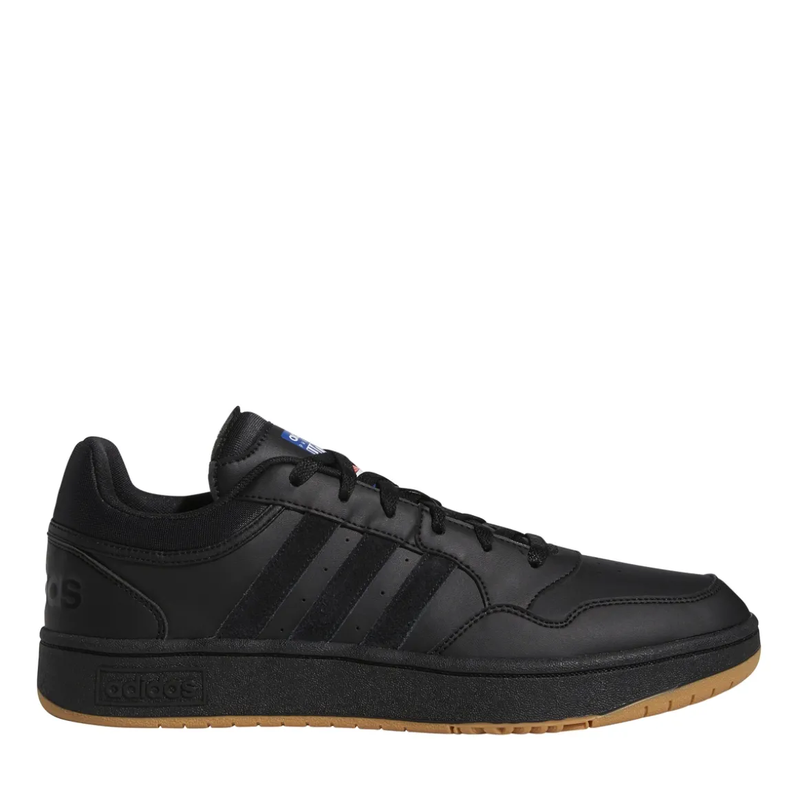 Sneakers ZWART ADIDAS HOOPS
