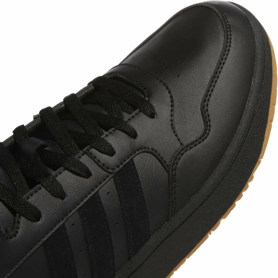 Sneakers ZWART ADIDAS HOOPS