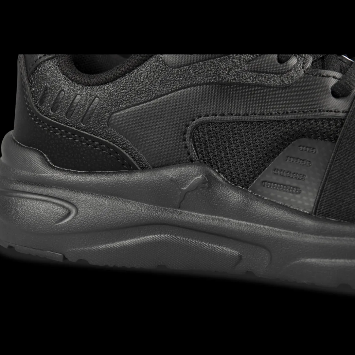Sneakers ZWART PUMA SOFTRIDE WIRED 2 JR