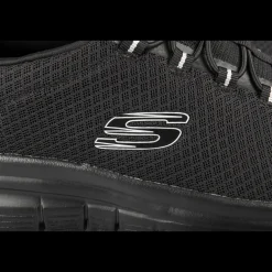 Sneakers ZWART SKECHERS BURNS