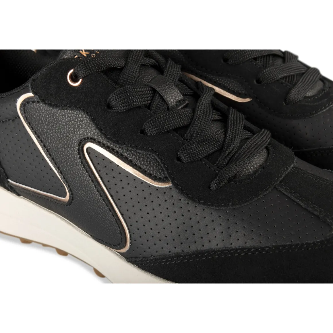 Sneakers ZWART SKECHERS GUSTO