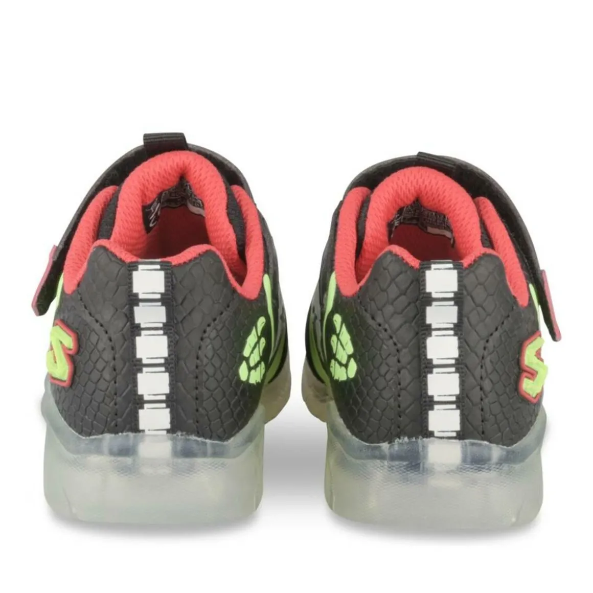 Sneakers ZWART SKECHERS Illumi-Brights Dino-Glo