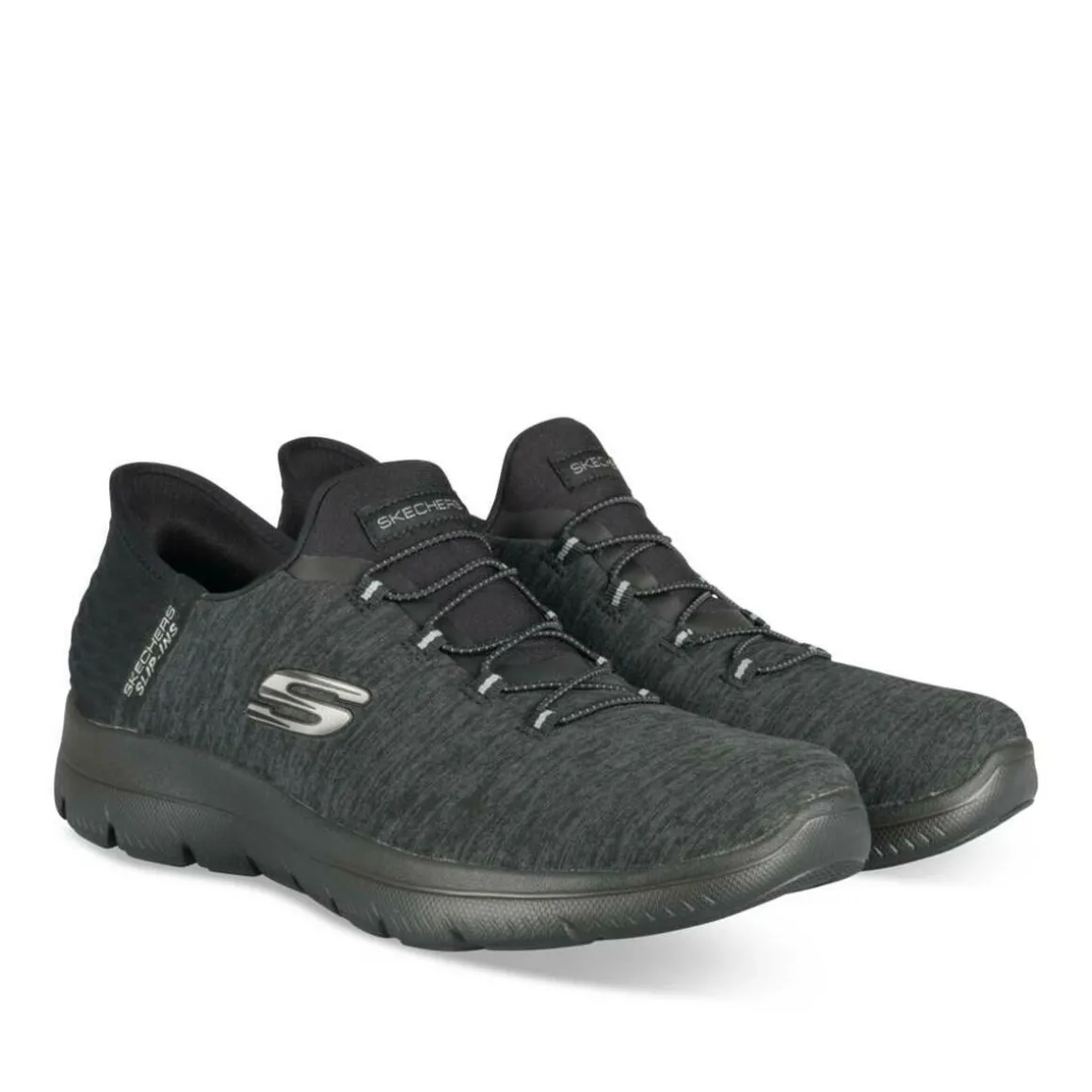 Sneakers ZWART SKECHERS Summits Hands Free Slip-Ins